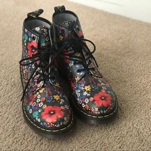 Floral Dr. Martens